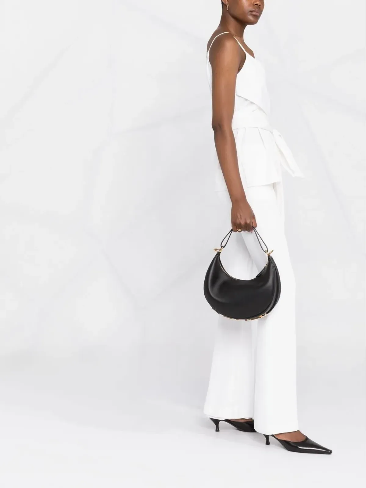 FENDI Fendigraphy ショルダーバッグ - ブラック - 画像2
