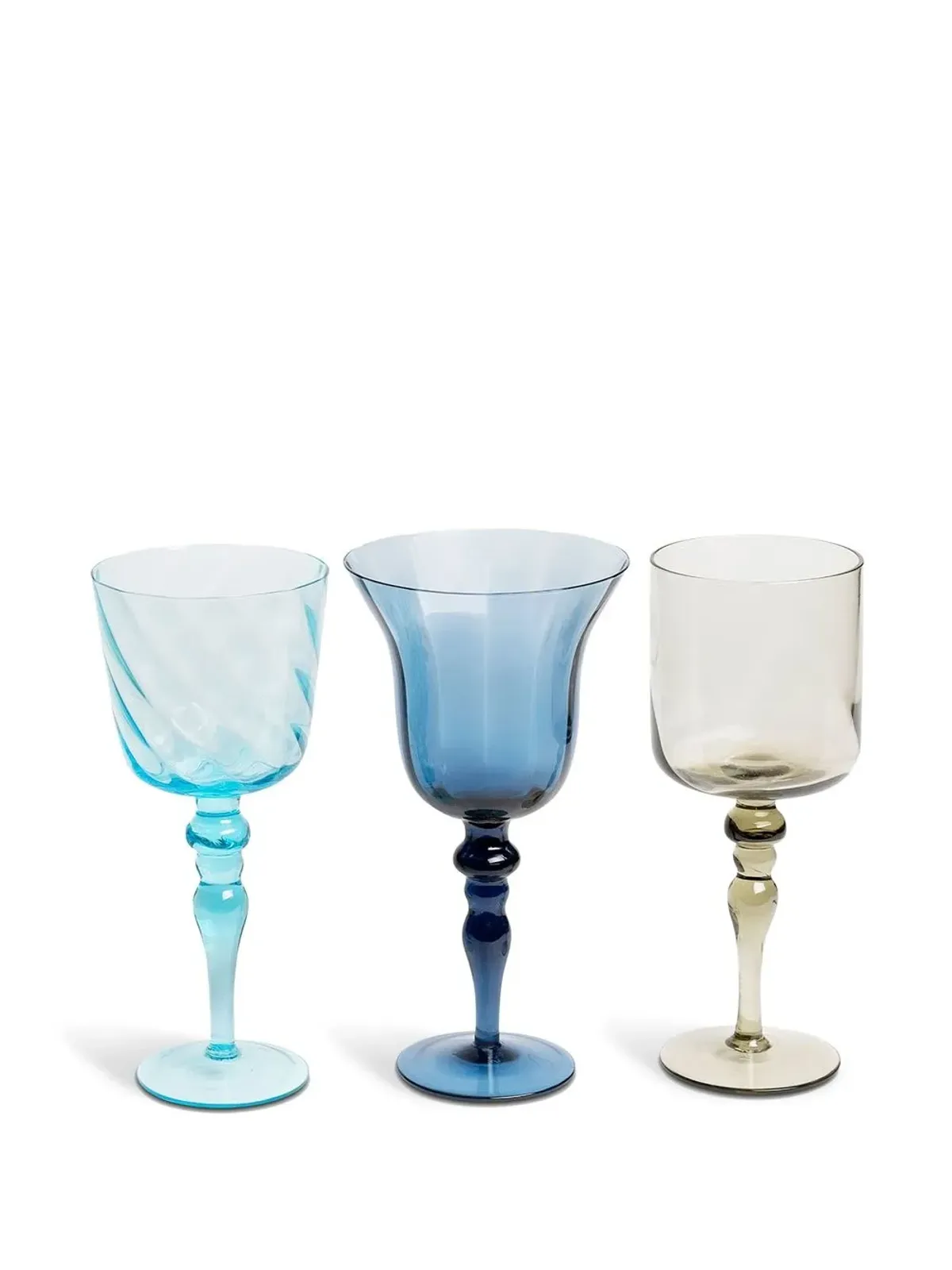 Bitossi Home アソーテッド ワイングラス（セット6個） - ブルー - 画像3