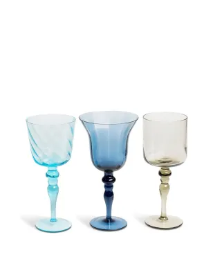 Bitossi Home アソーテッド ワイングラス（セット6個） - ブルー - サムネイル3