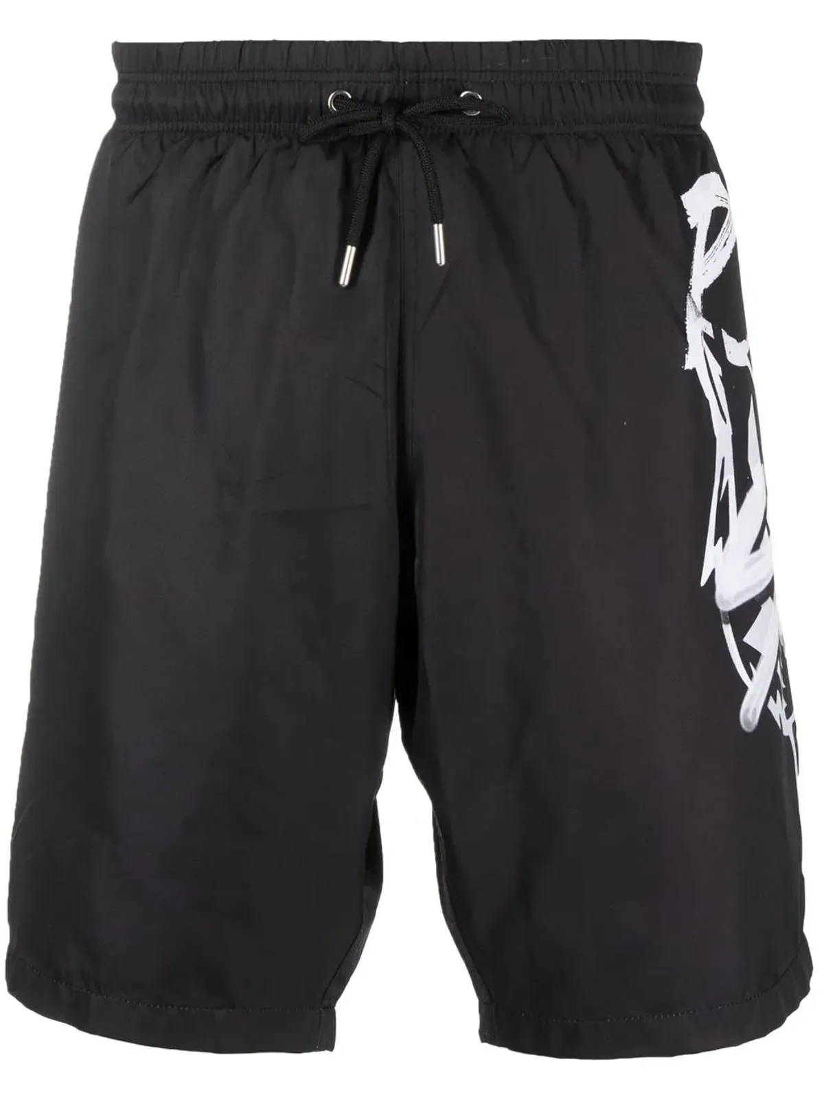 Plein Sport ロゴプリントスイミングトランクス - 画像1