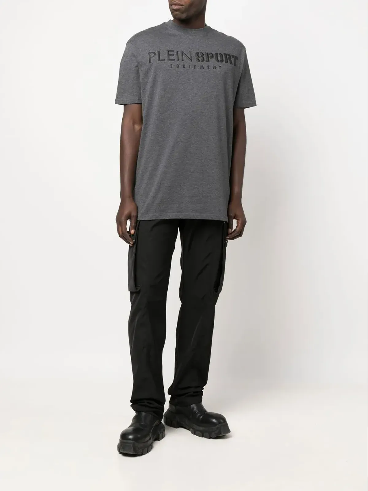 Plein Sport ロゴプリント半袖Tシャツ - 画像2