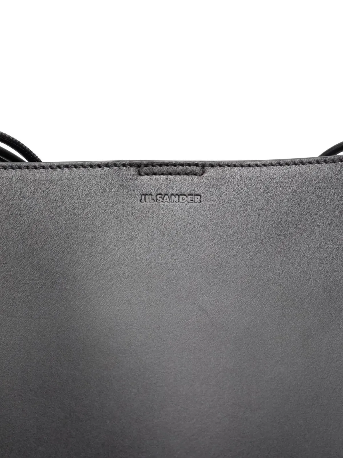 Jil Sander 編み込みストラップ付きショルダーバッグ - ブラック - 画像4