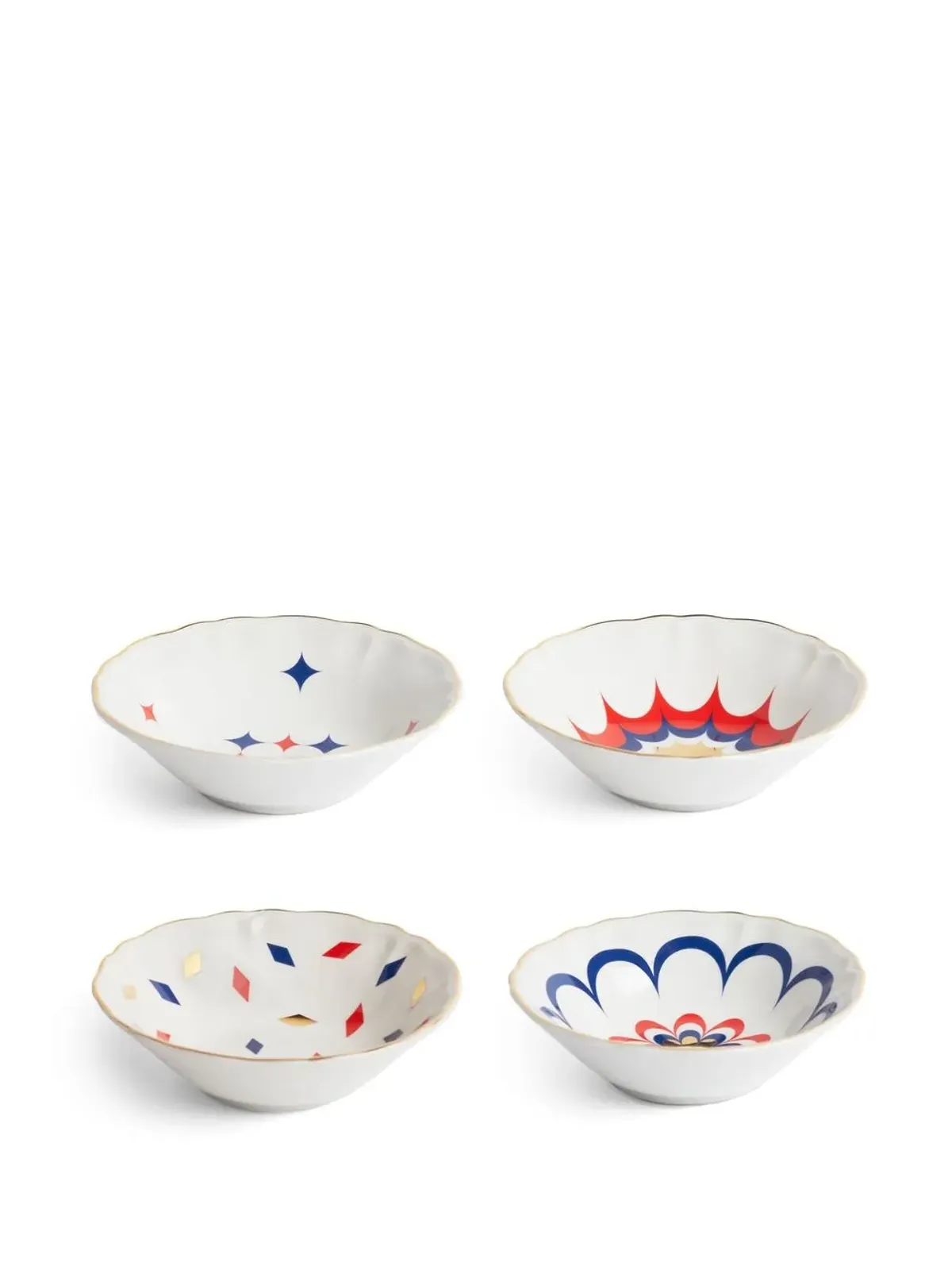 Bitossi Home 4点アソートボウルセット - White - 画像2