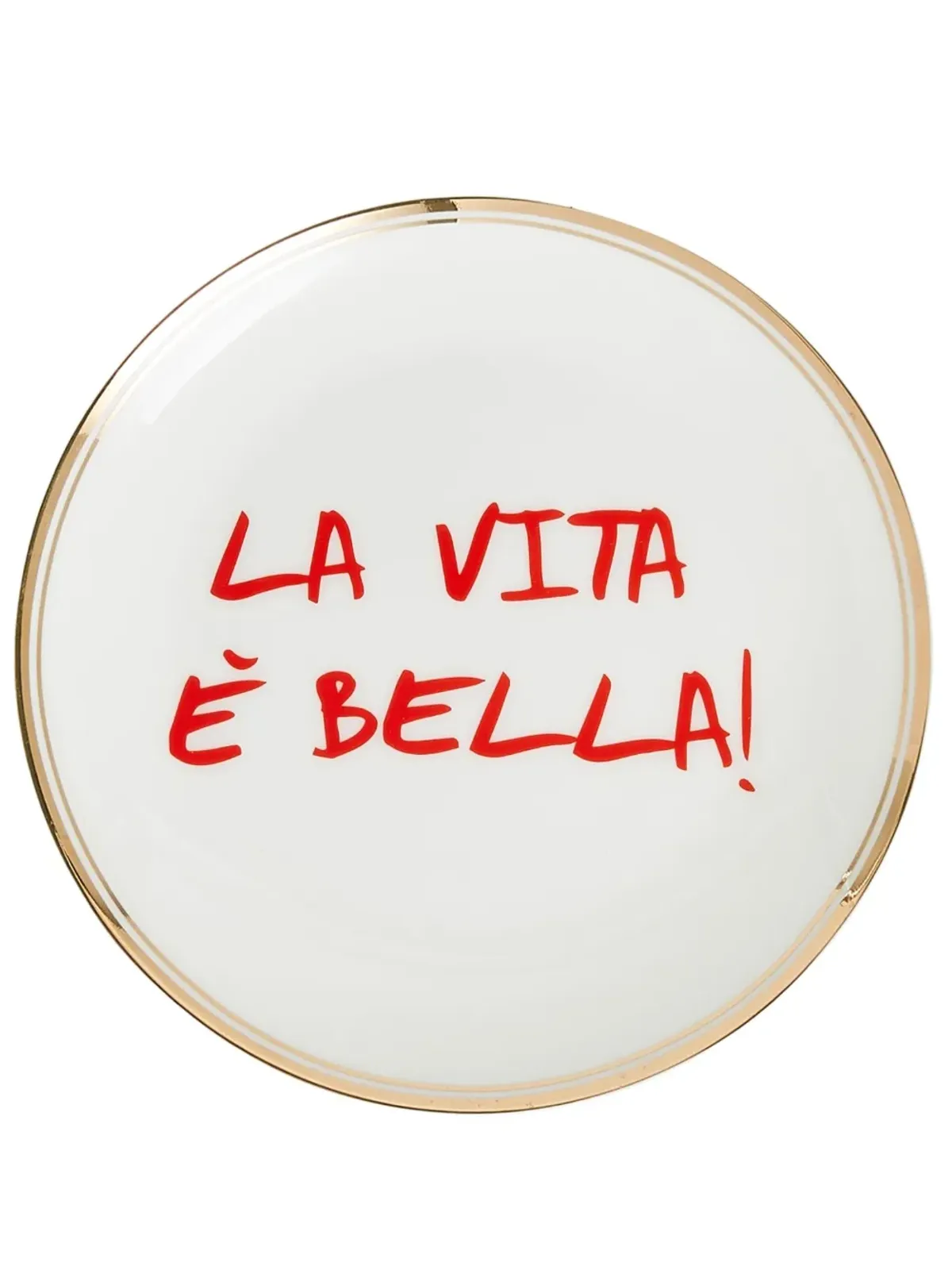 Bitossi Home La Vita È Bella' plates (set of 6) - White - 画像1