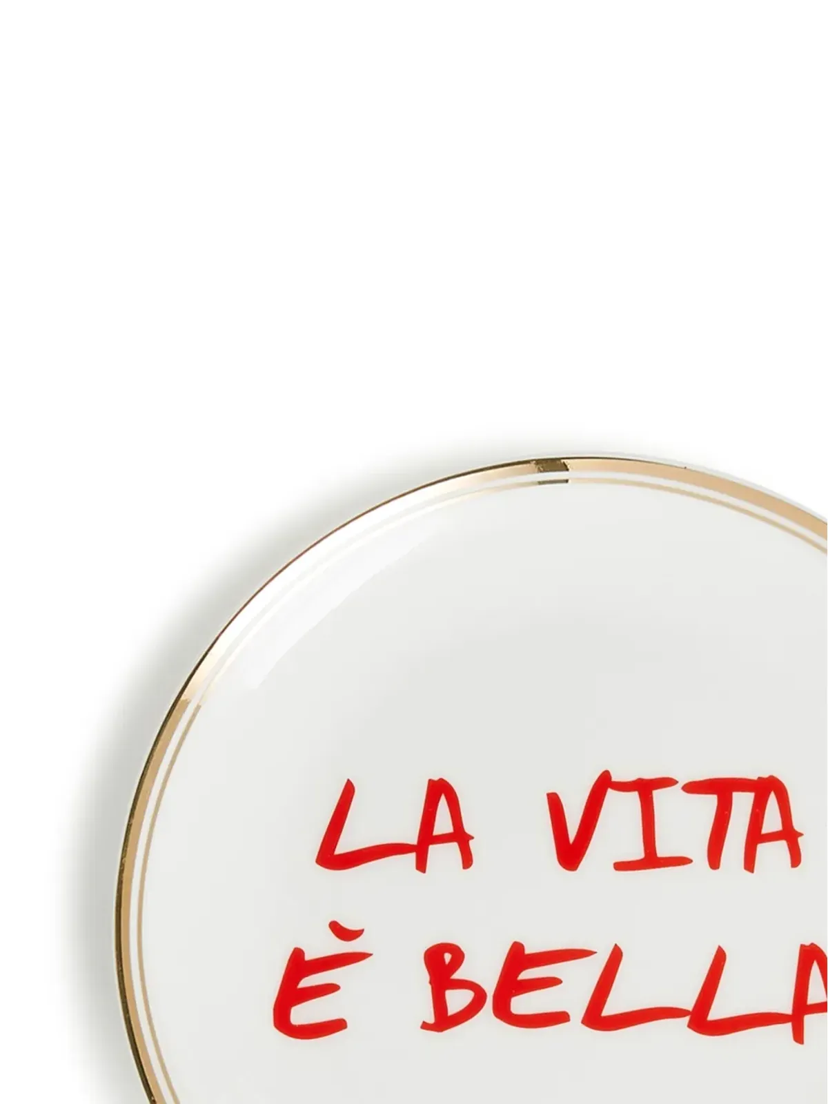 Bitossi Home La Vita È Bella' plates (set of 6) - White - 画像3