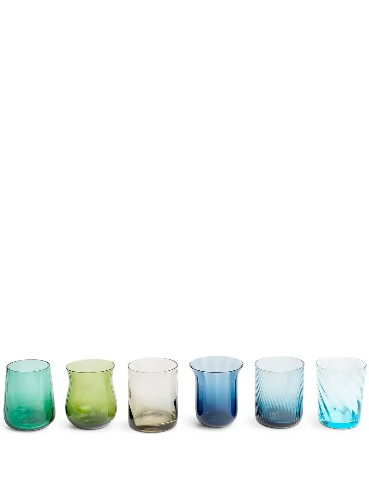 Bitossi Home ミックス形状タンブラーセット（6個入） - 画像1