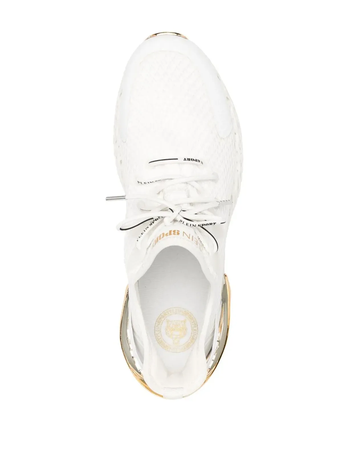 Plein Sport Thunder Force lace-up sneakers - White - 画像4