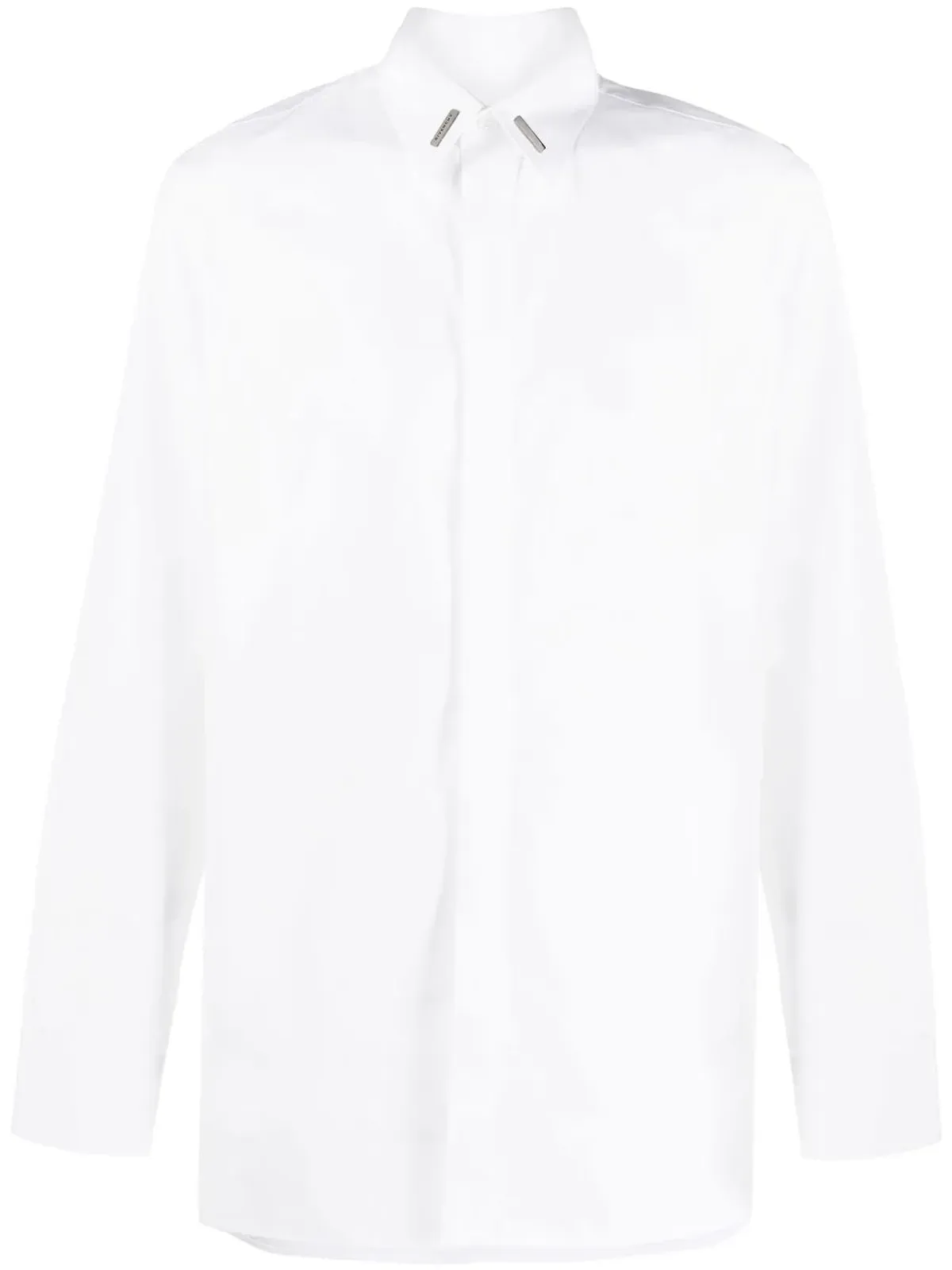 Givenchy ハードウェアディテール ボタンアップシャツ - 画像1