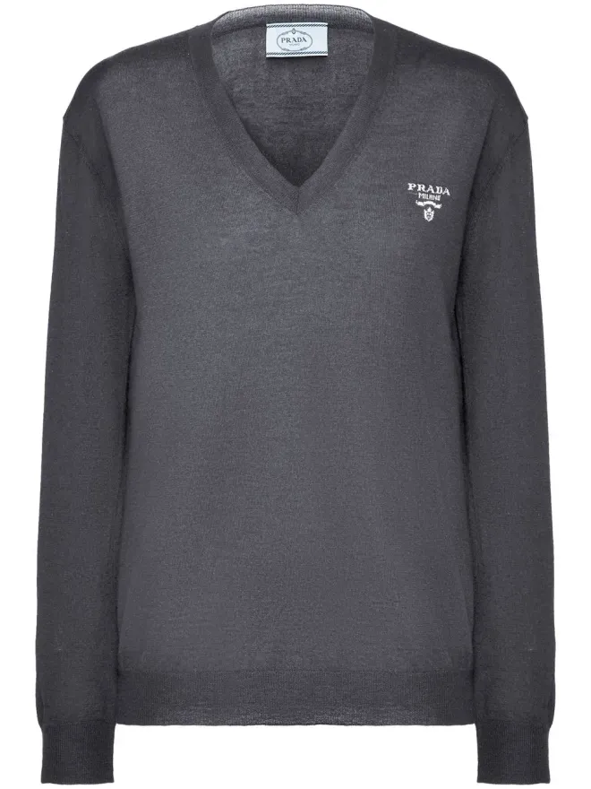 Prada Prada Vネック カシミアセーターの商品画像