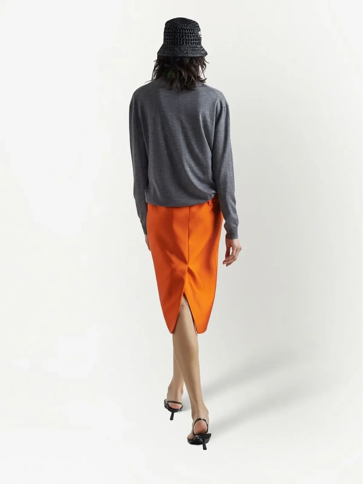 Prada Vネック カシミアセーター - 画像3