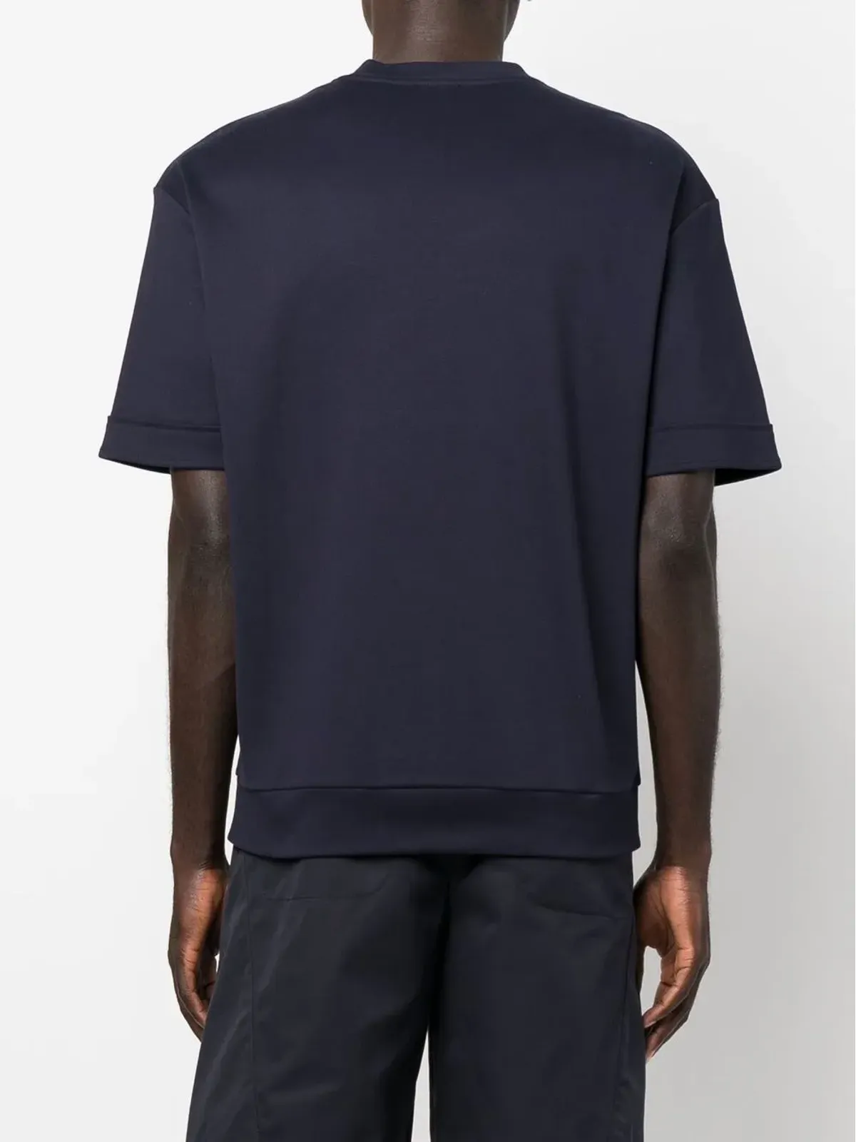 Giorgio Armani グラフィックロゴプリント コットン Tシャツ - 画像4