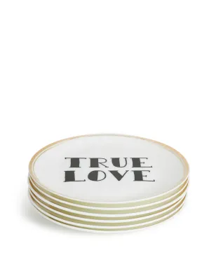 Bitossi Home True Love plates (set of six) - White - サムネイル2