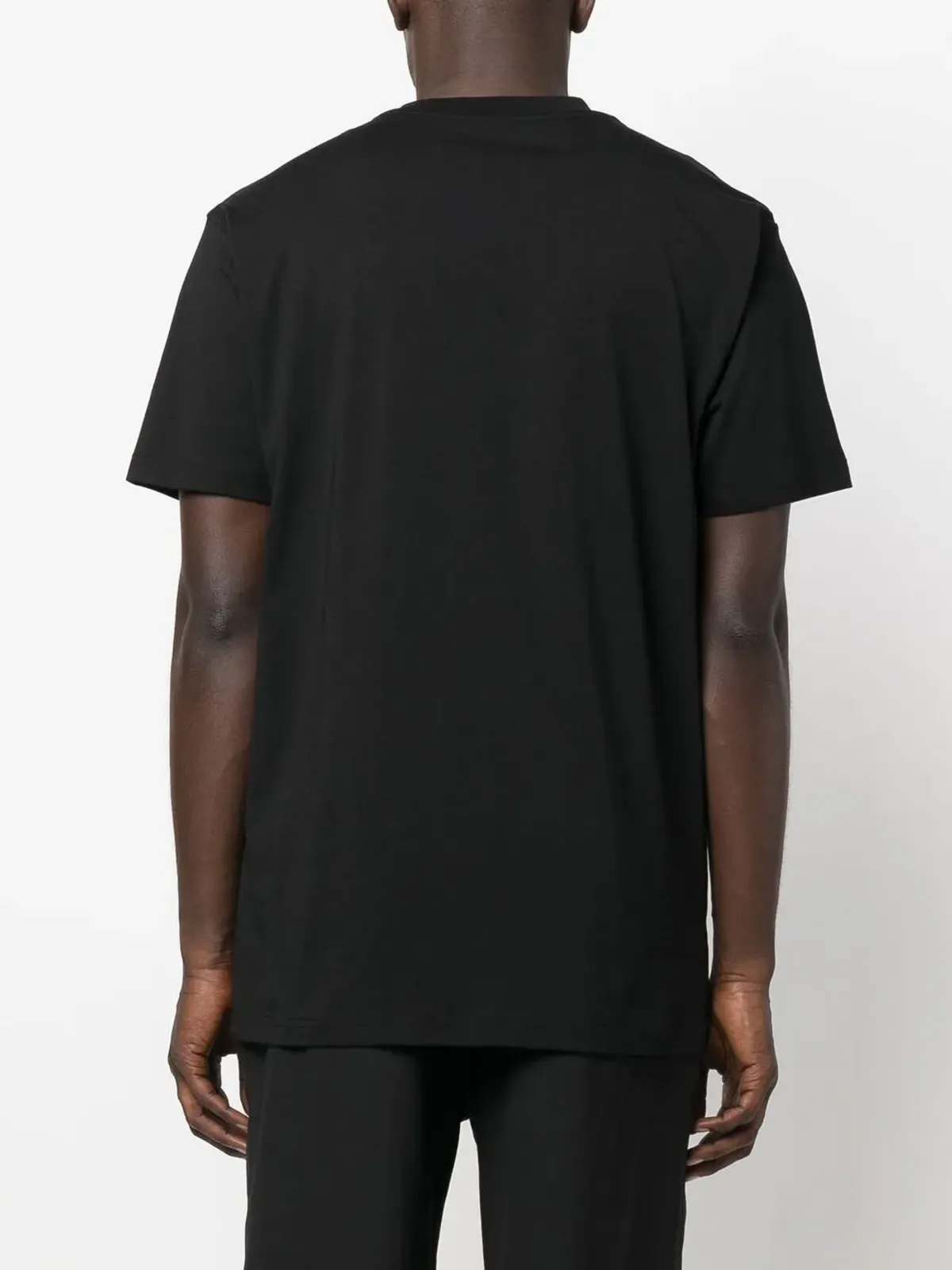 Plein Sport スクラッチ ロゴプリント Tシャツ ブラック - 画像5
