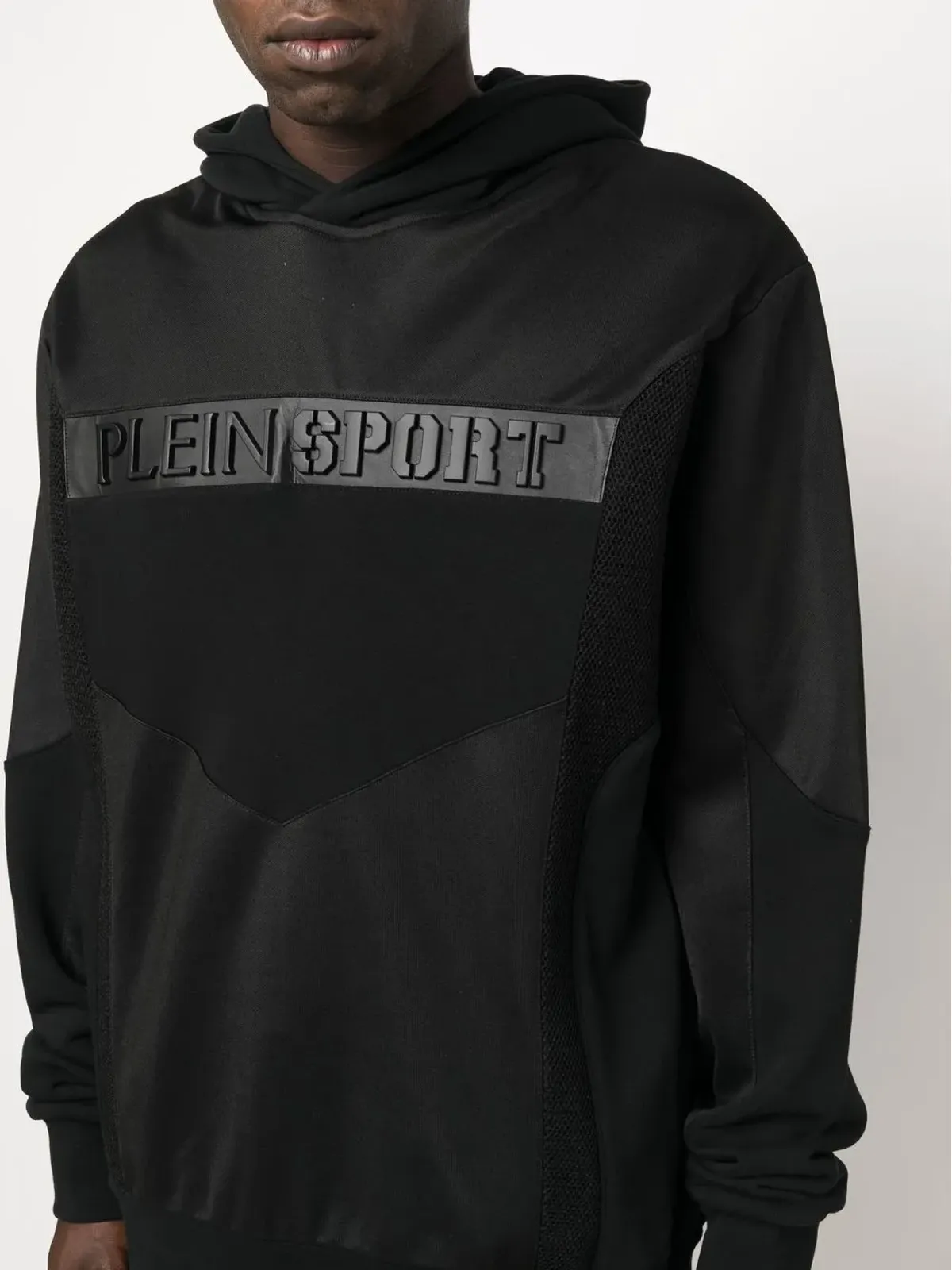 Plein Sport ロゴエンボス フーディ - 画像5