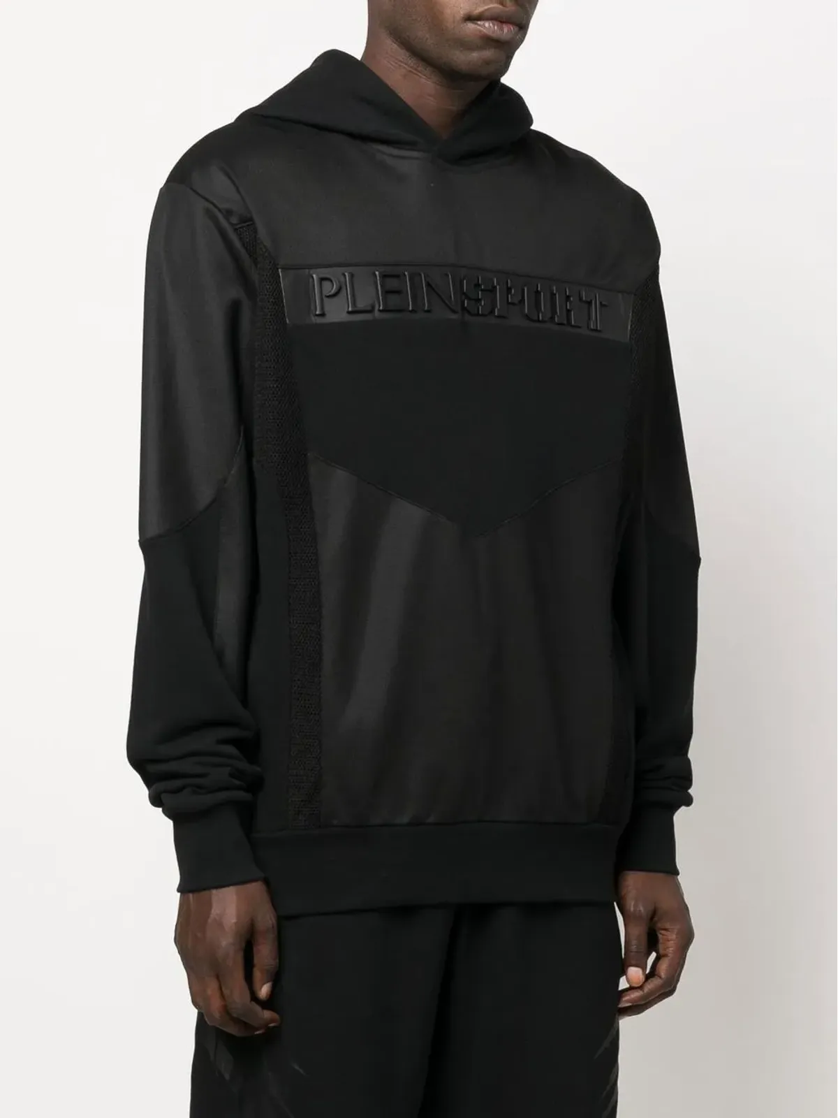 Plein Sport ロゴエンボス フーディ - 画像3