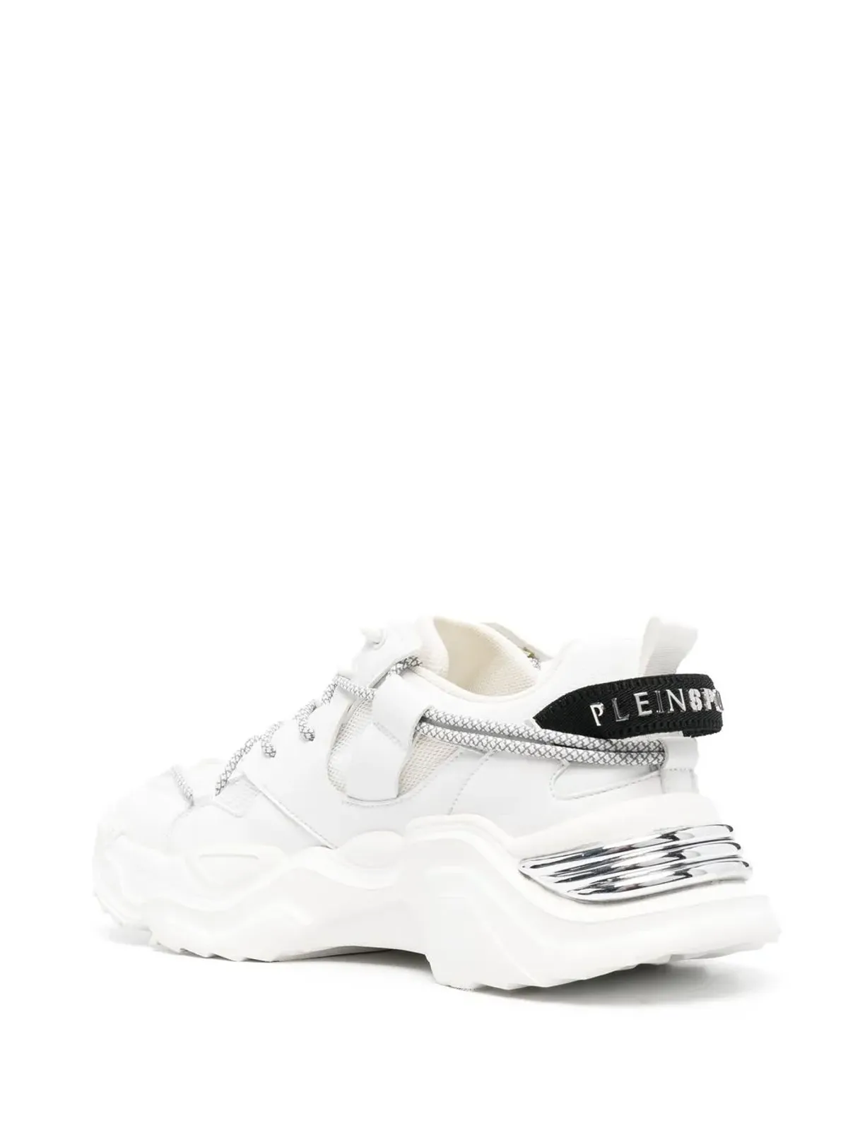 Plein Sport メッシュパネル レースアップスニーカー - 画像3