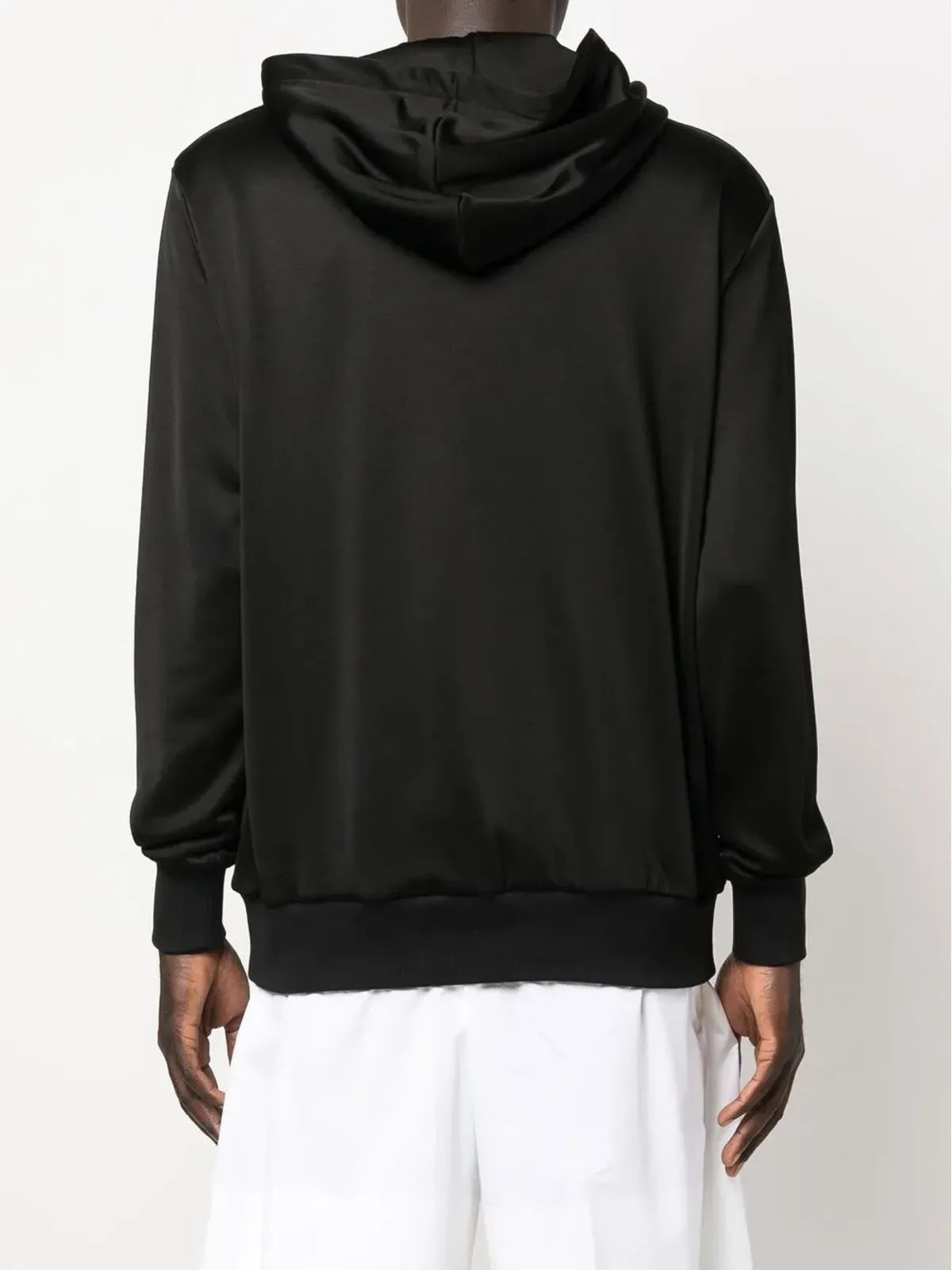 Alexander McQueen ロゴプリント長袖フーディ - 画像4