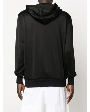 Alexander McQueen ロゴプリント長袖フーディ - サムネイル4