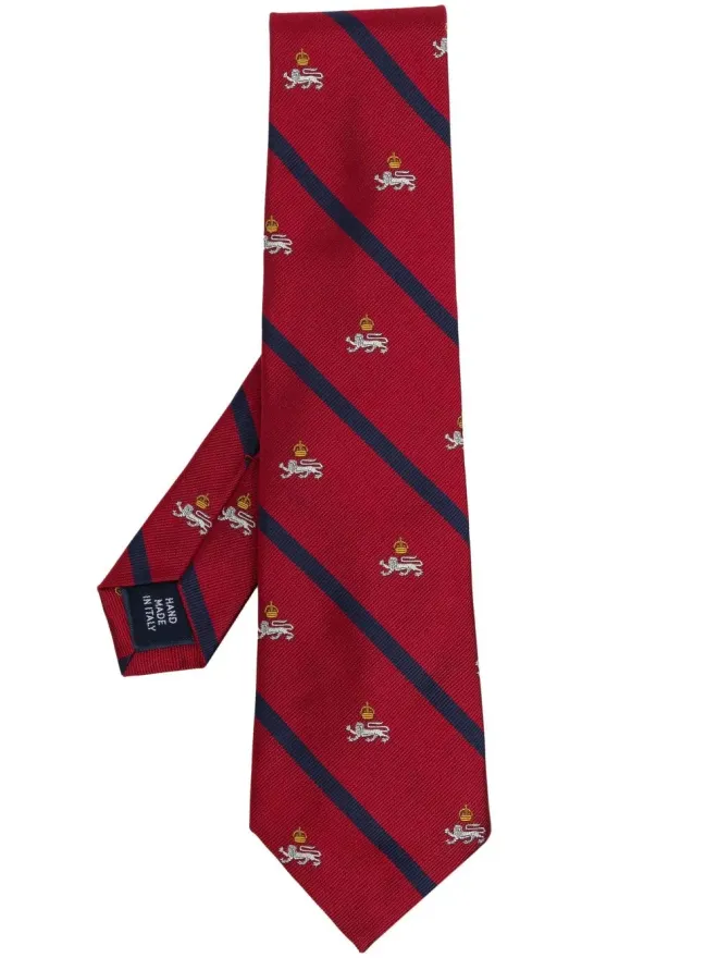 Polo Ralph Lauren Polo Ralph Lauren 刺繍ストライプタイの商品画像