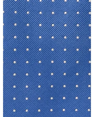 Polo Ralph Lauren 刺繍入り水玉ネクタイ ブルー - サムネイル2