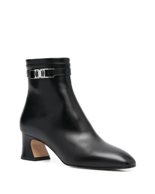 Ferragamo Varaチェーン レザー アンクルブーツ - サムネイル2