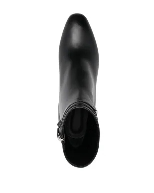 Ferragamo Varaチェーン レザー アンクルブーツ - サムネイル4