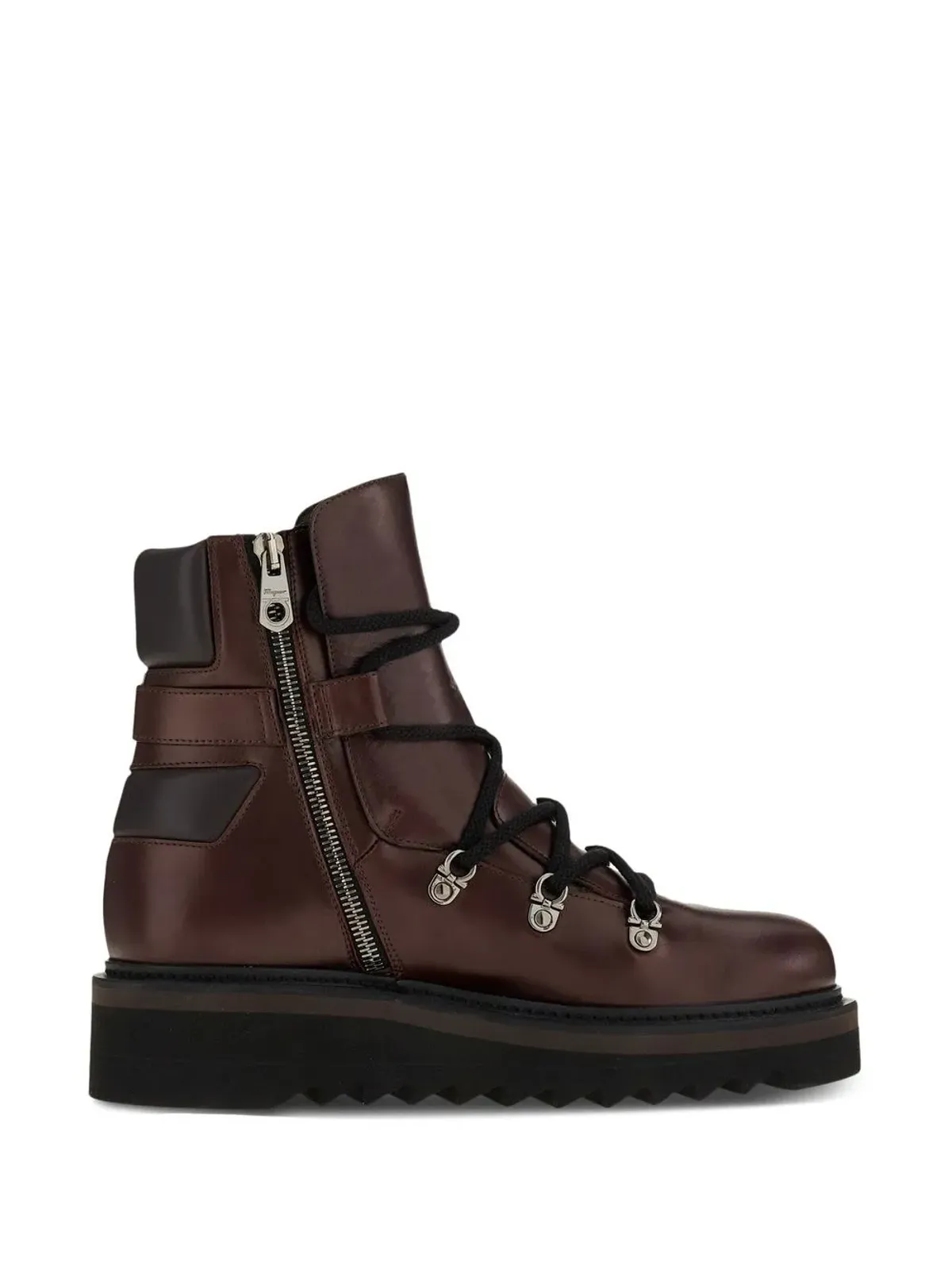 Ferragamo エリモ レースアップブーツ - 画像5