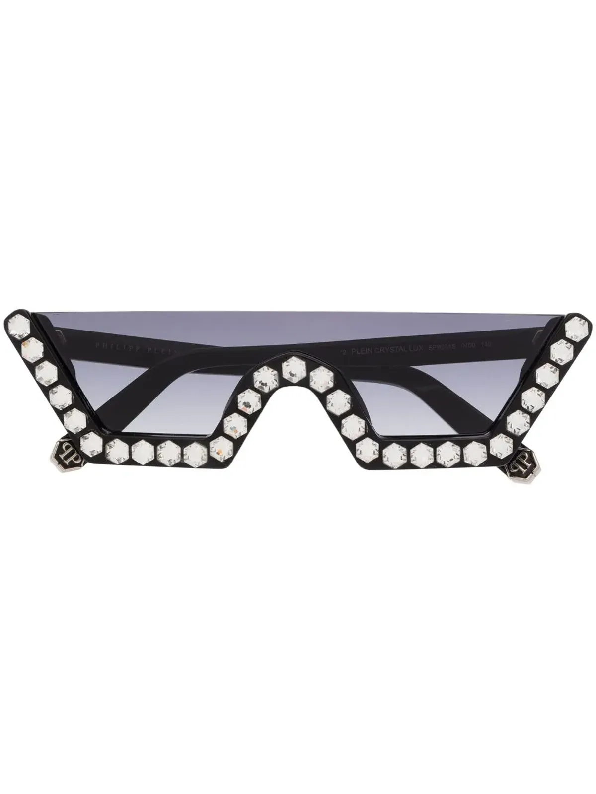 Philipp Plein Eyewear Plein Crystal Lux サングラス ブラック - 画像1