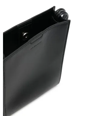 Jil Sander braided-strap leather shoulder bag - Black - サムネイル5
