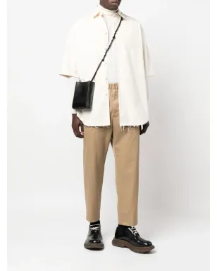 Jil Sander braided-strap leather shoulder bag - Black - サムネイル2