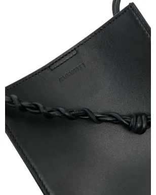 Jil Sander braided-strap leather shoulder bag - Black - サムネイル4