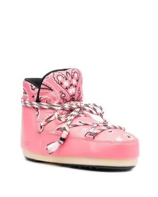Alanui x Moon Boot バンダナ柄ブーツ - サムネイル2