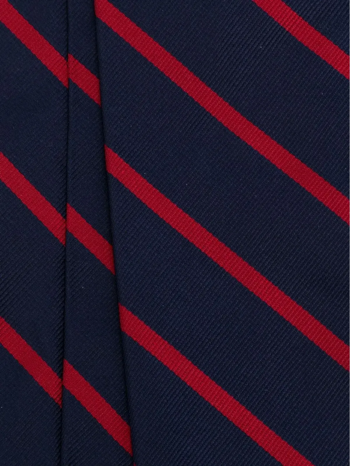 Polo Ralph Lauren 斜めストライプのシルクタイ - ブルー - 画像2