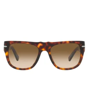 Persol べっ甲柄 長方形フレーム サングラス - サムネイル1