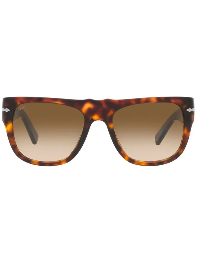 Persol Persol べっ甲柄 長方形フレーム サングラスの商品画像