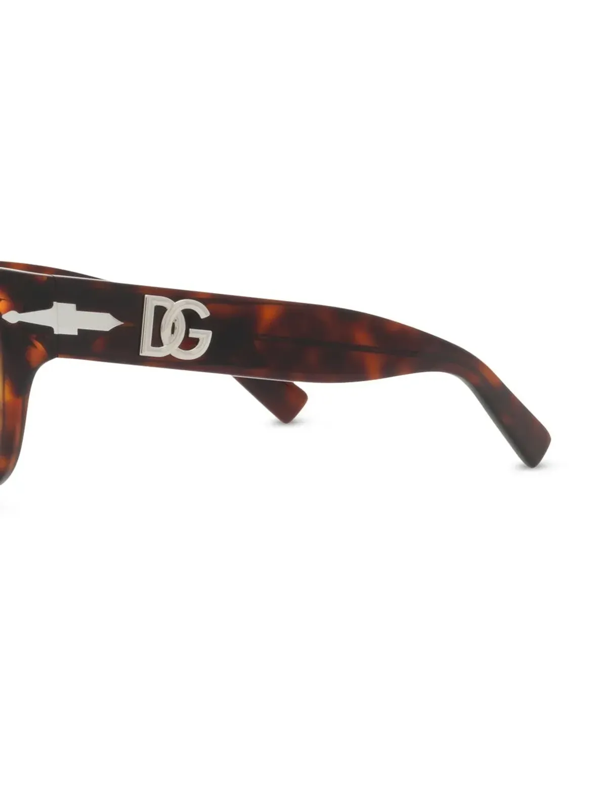 Persol べっ甲柄 長方形フレーム サングラス - 画像3