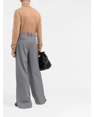 Maison Margiela ハイネックカシミヤセーター - Brown - サムネイル4