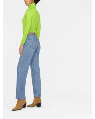 Levi's ハイライズストレートジーンズ - ブルー - サムネイル3