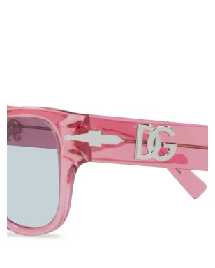 Persol x D&G PO3294S スクエアフレーム サングラス - ピンク - サムネイル3