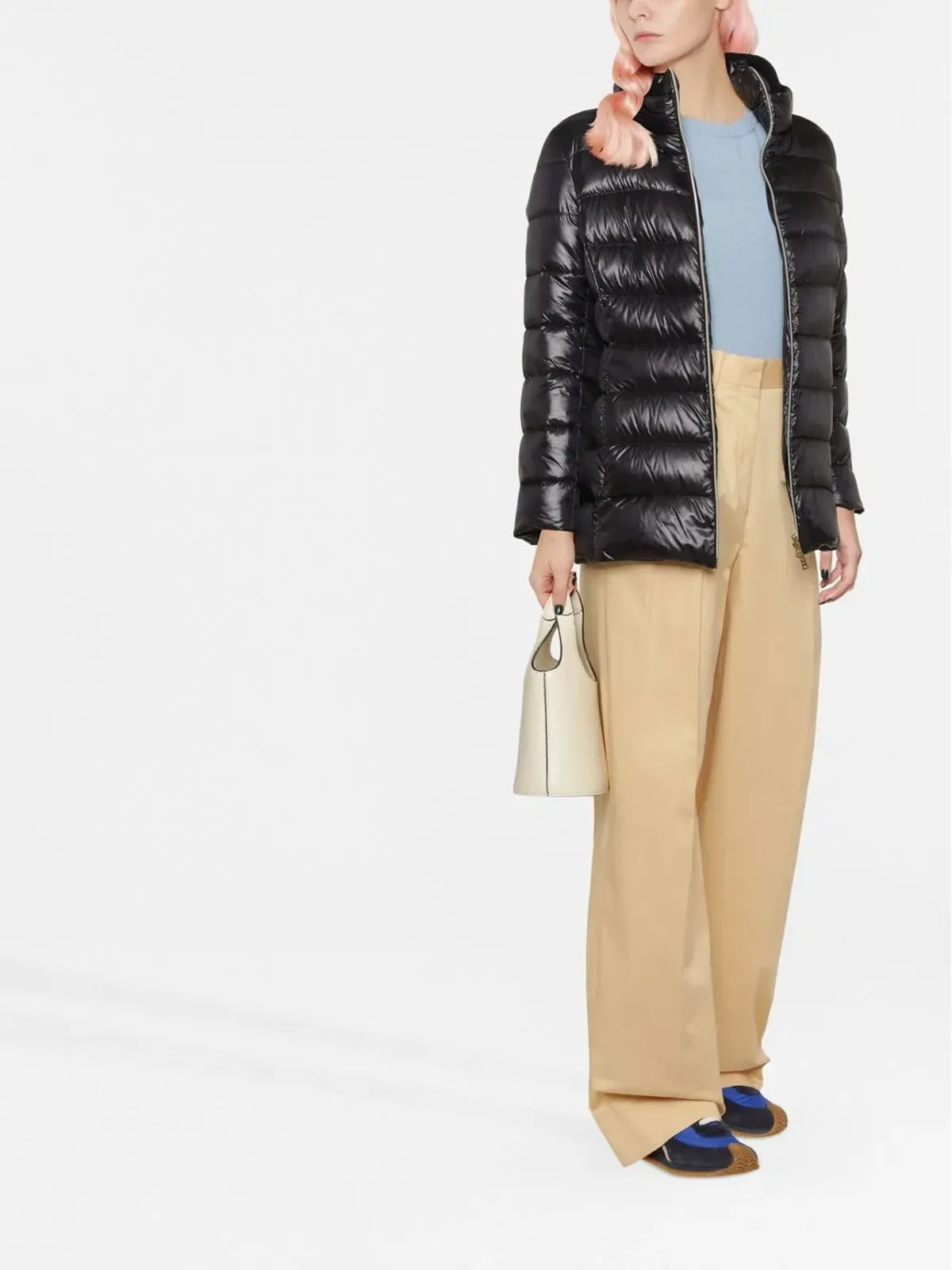 Herno ジップアップダウン入りショートジャケット - 画像2