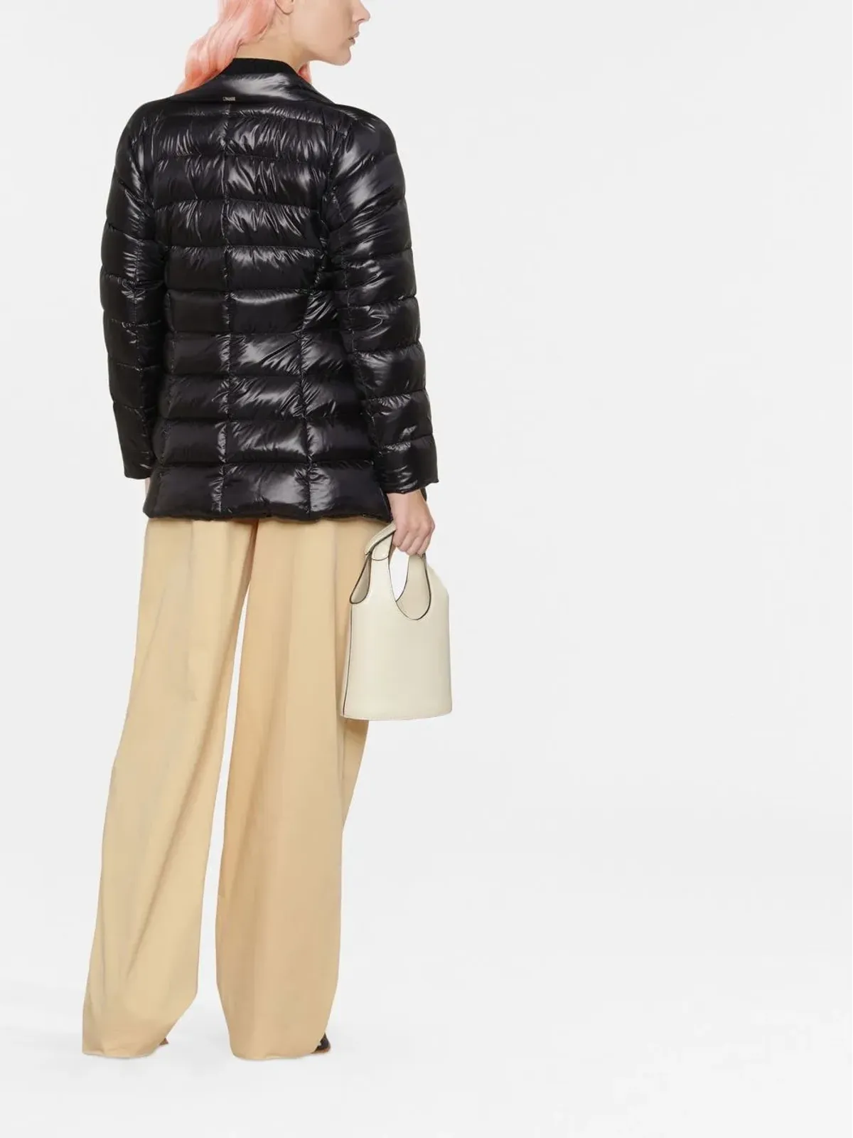Herno ジップアップダウン入りショートジャケット - 画像3