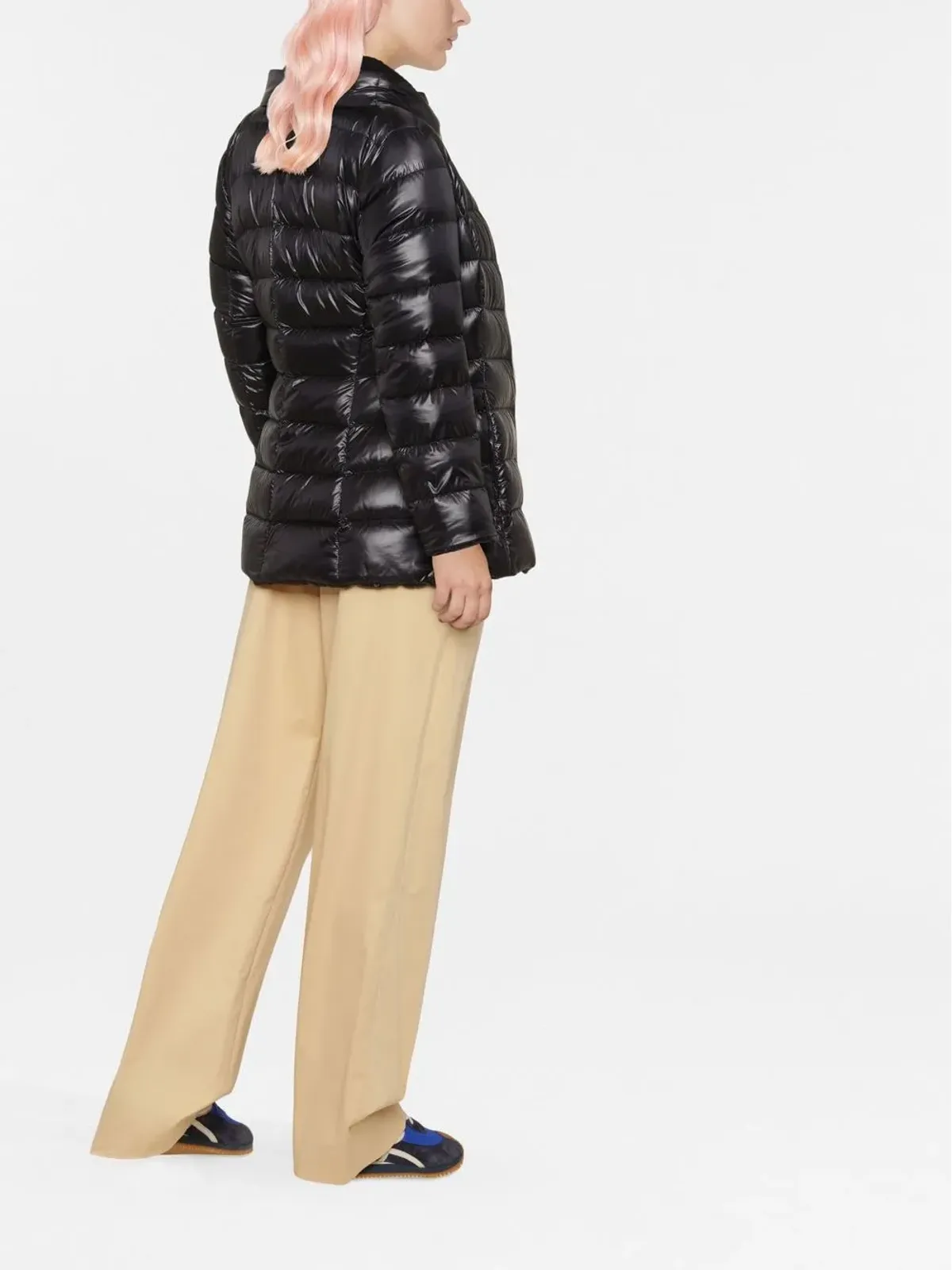 Herno ジップアップダウン入りショートジャケット - 画像4