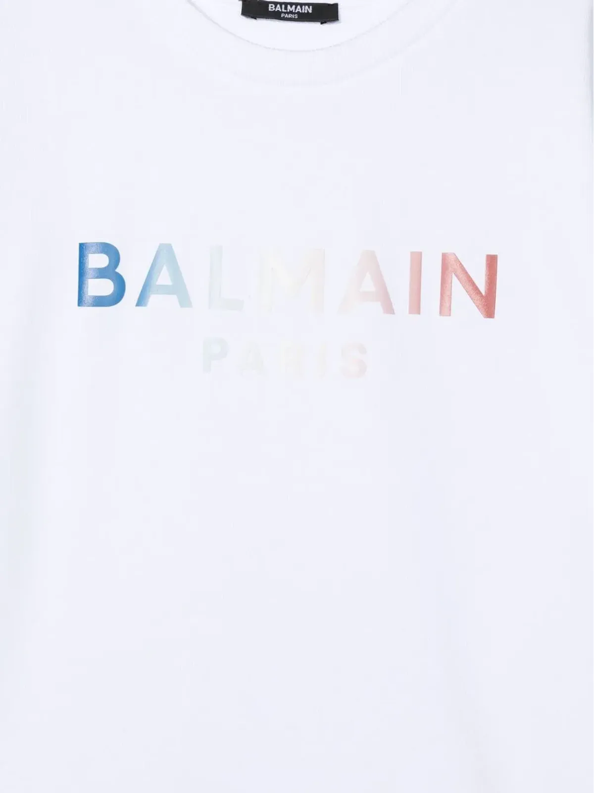 Balmain Kids TEEN ロゴプリント クルーネック スウェットシャツ - 画像3