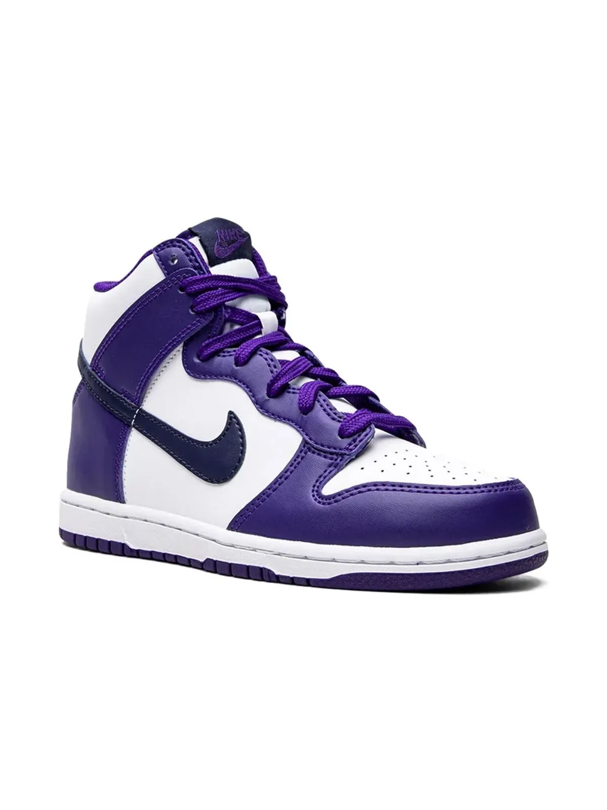 Nike Kids ダンクハイ スニーカー - 画像1