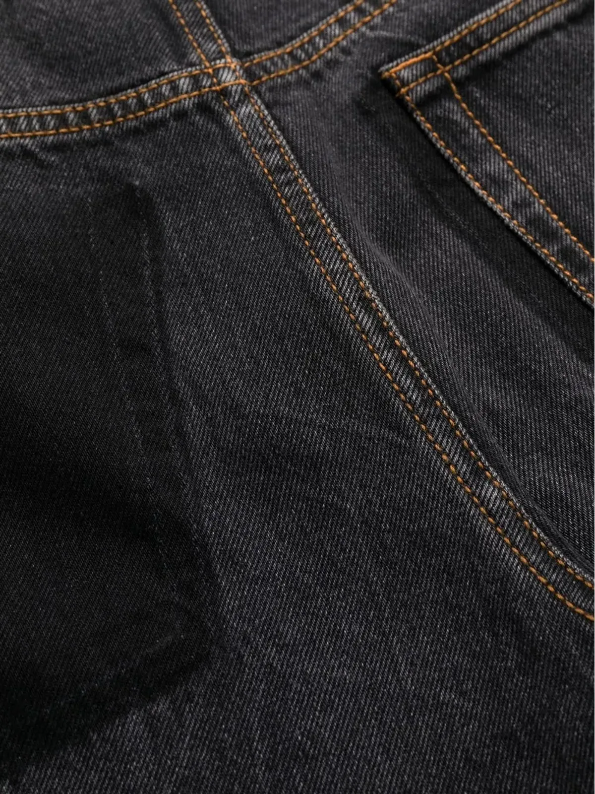 Alexander McQueen ハイウェスト ブーツカット ジーンズ - ブラック - 画像5