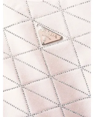 Prada ラインストーン三角柄ドレス - サムネイル5