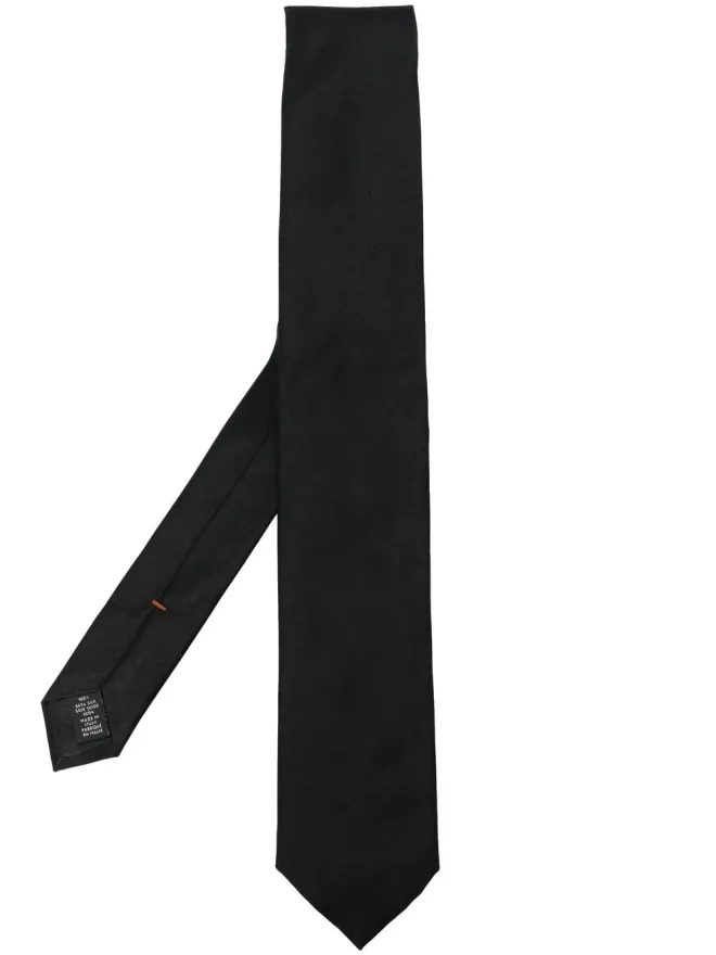 ZEGNA Zegna ポインテッドシルクタイの商品画像