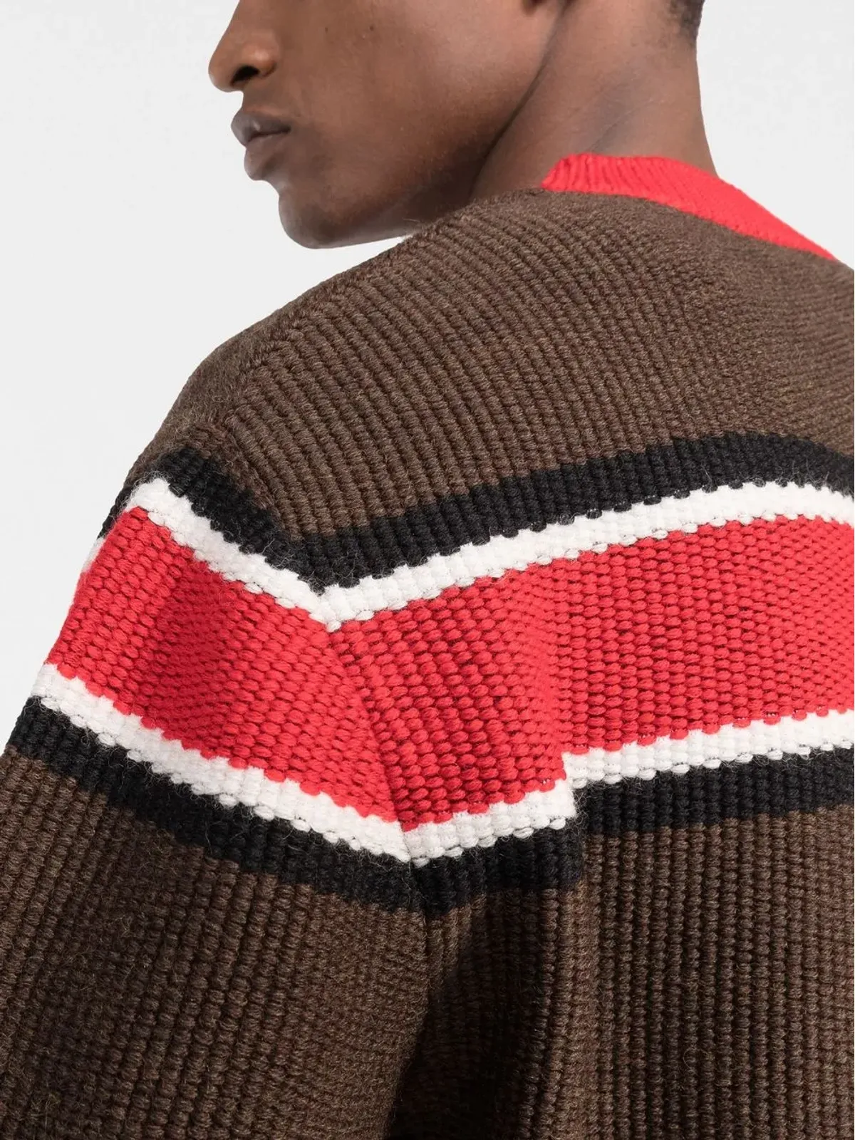 DSQUARED2 ジャカード ロゴ ストライプ ジャンパー - 画像5