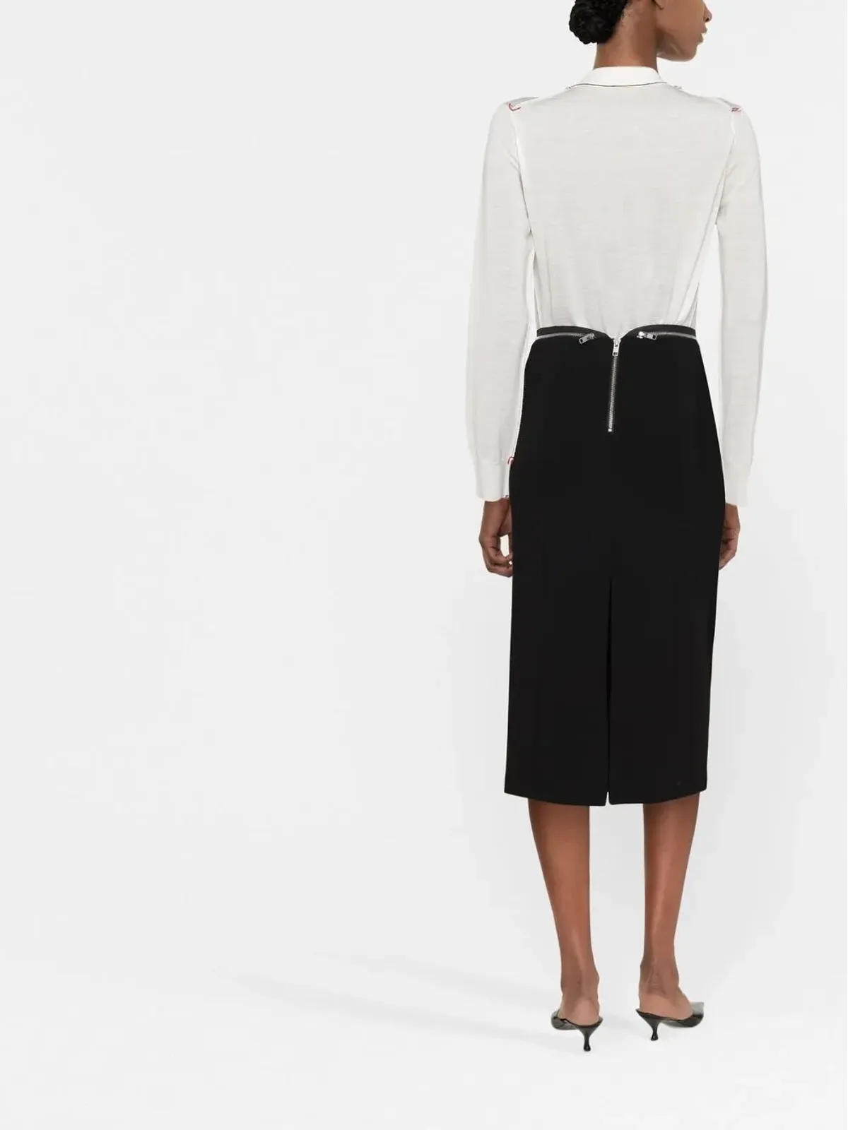 Maison Margiela ワークインプログレス ウールセーター - 画像4
