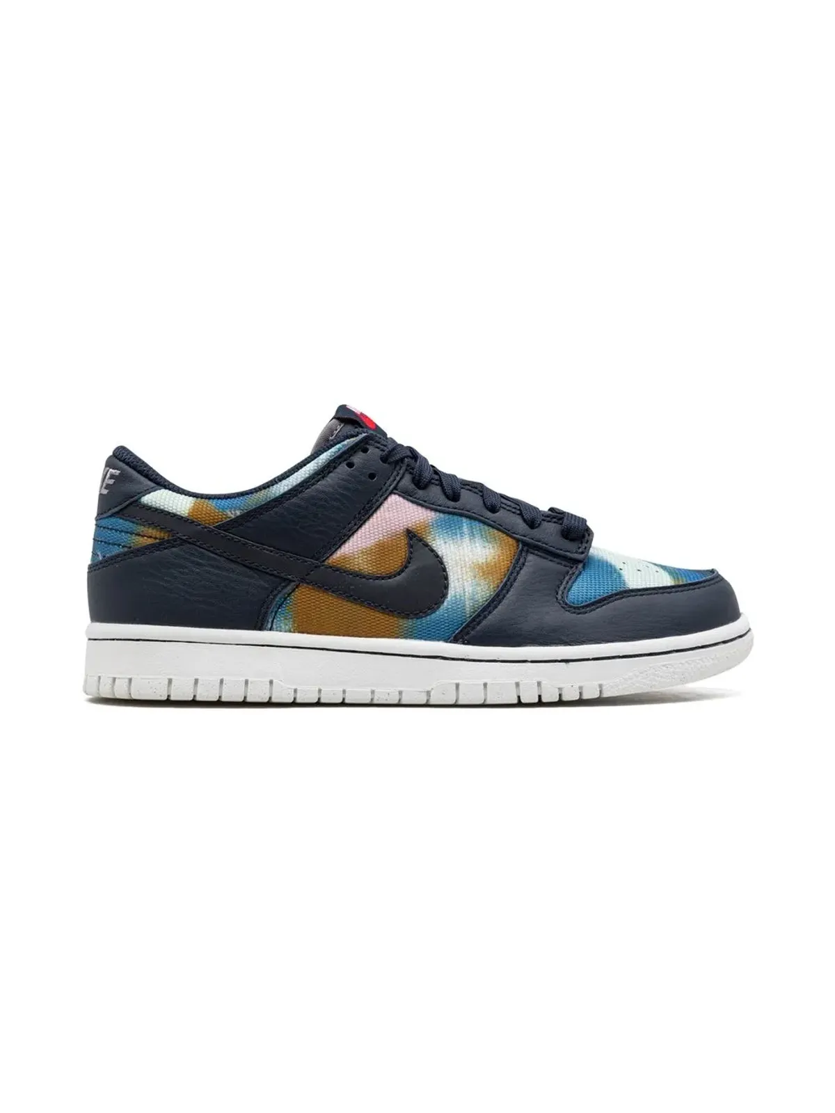 Nike Kids ダンクロー グラフィティネイビー スニーカー - 画像2